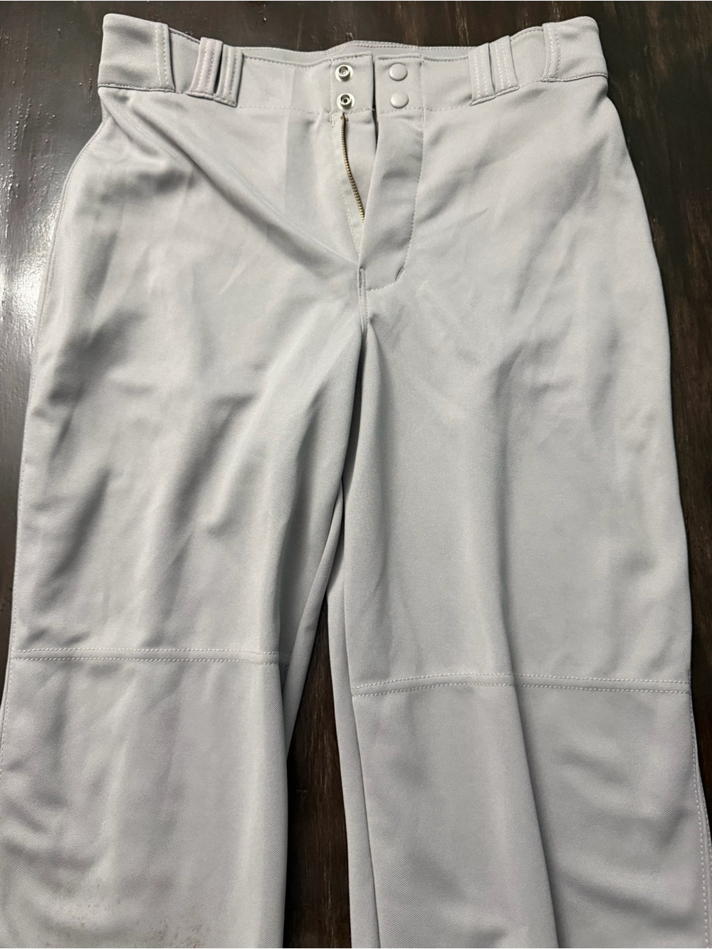 Men's Light Gray Performance Baseball Pants